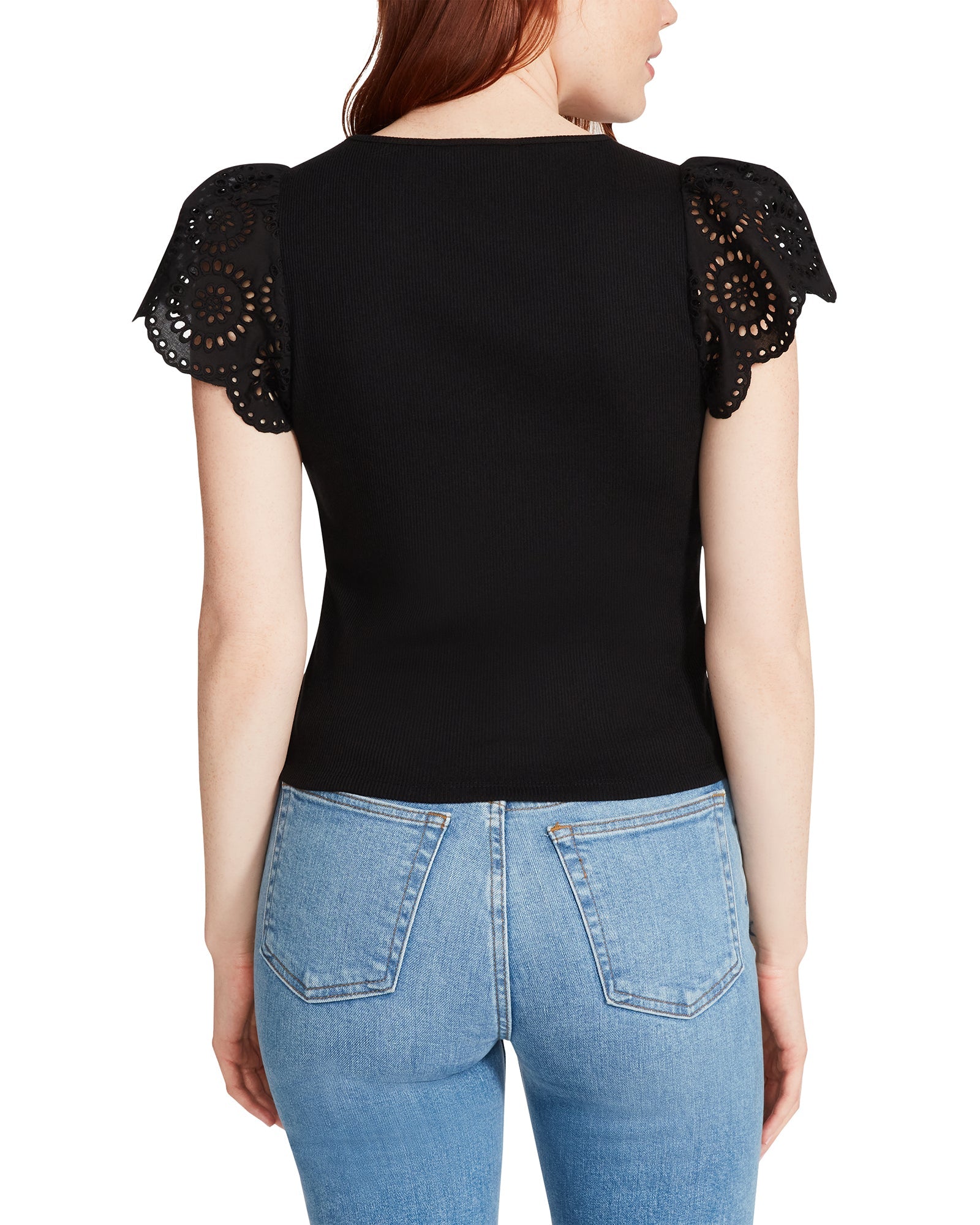 OLINA TOP BLACK - Clothing - Steve Madden Canada