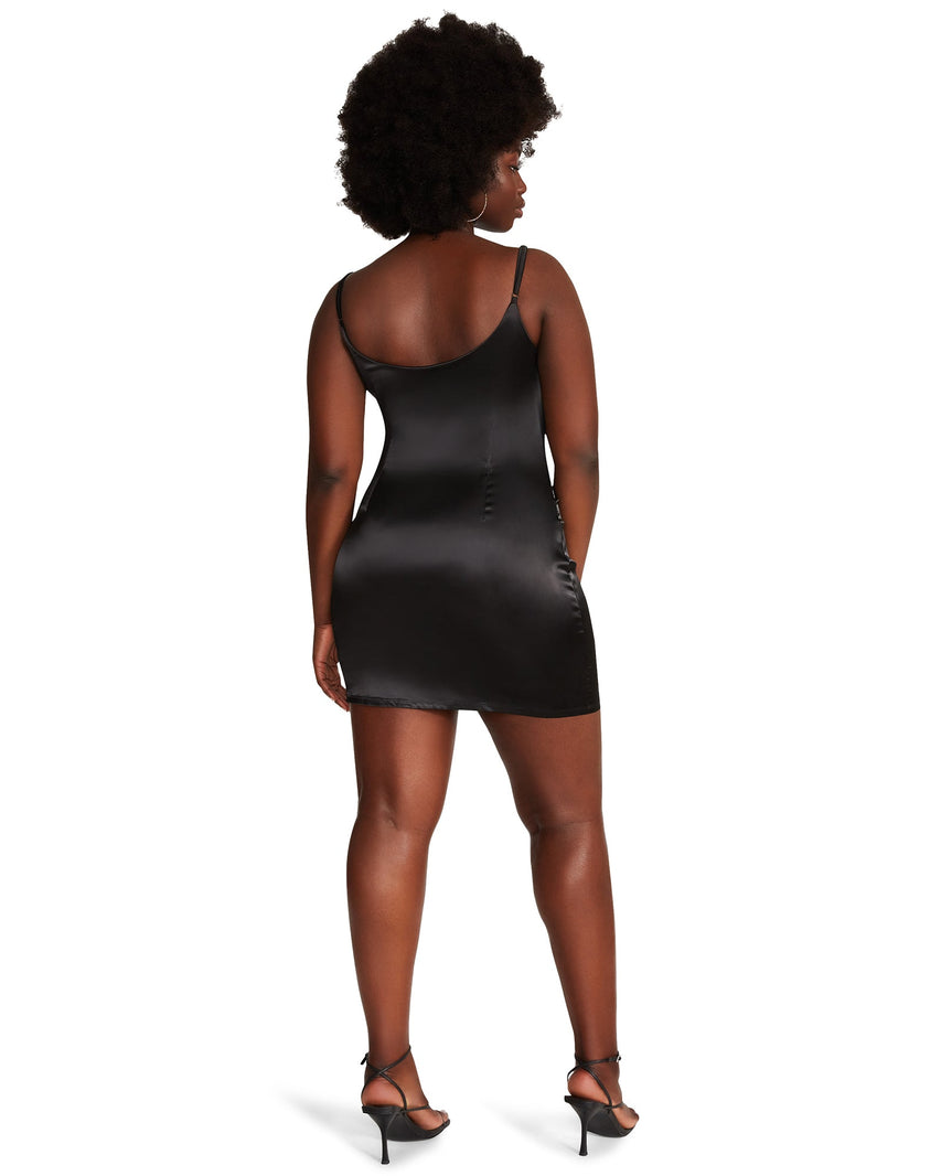 TOBI DRESS BLACK - Clothing - Steve Madden Canada