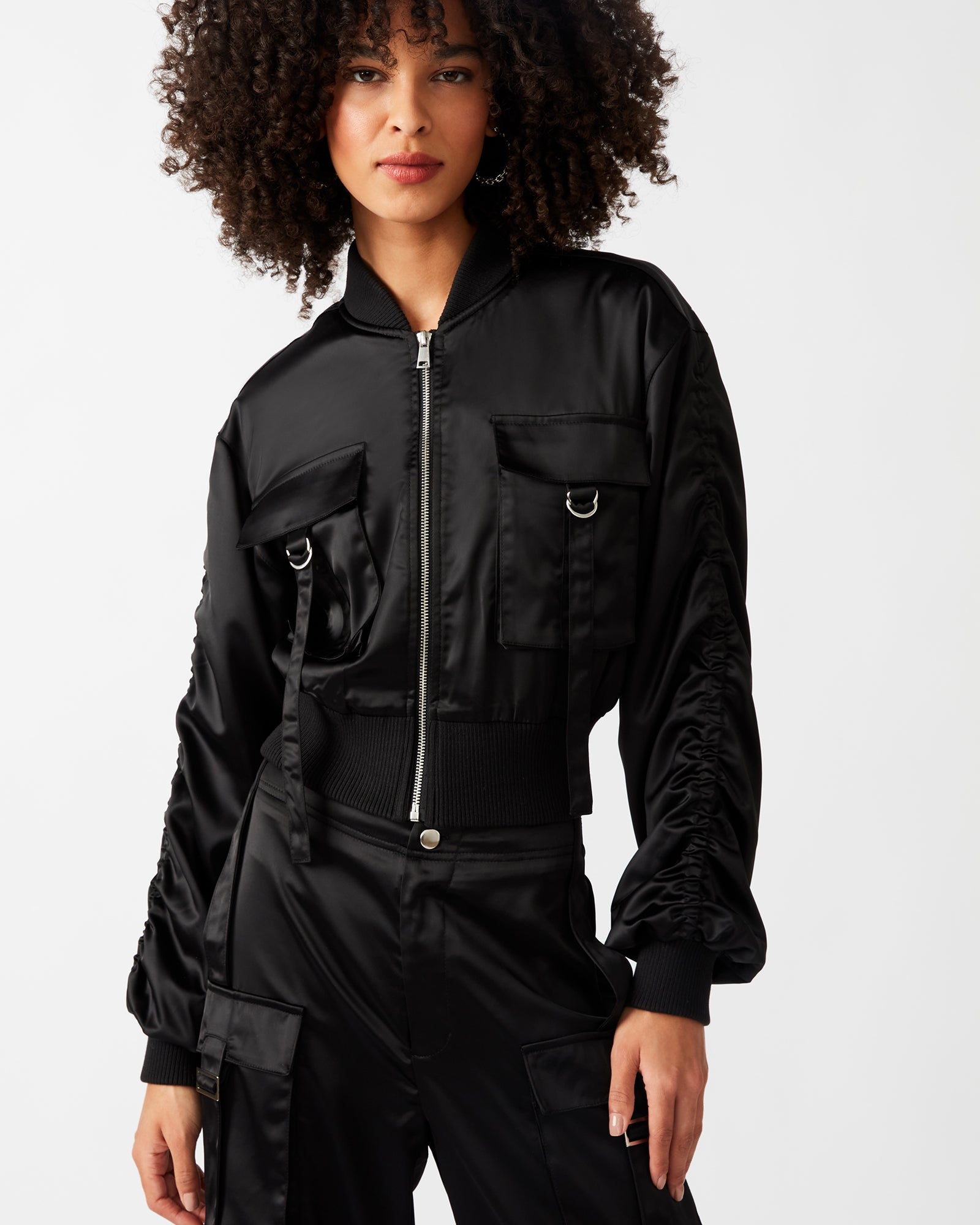 COSTA JACKET BLACK - Clothing - Steve Madden Canada
