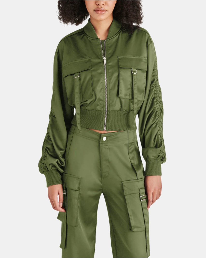 COSTA JACKET SAGE - Clothing - Steve Madden Canada