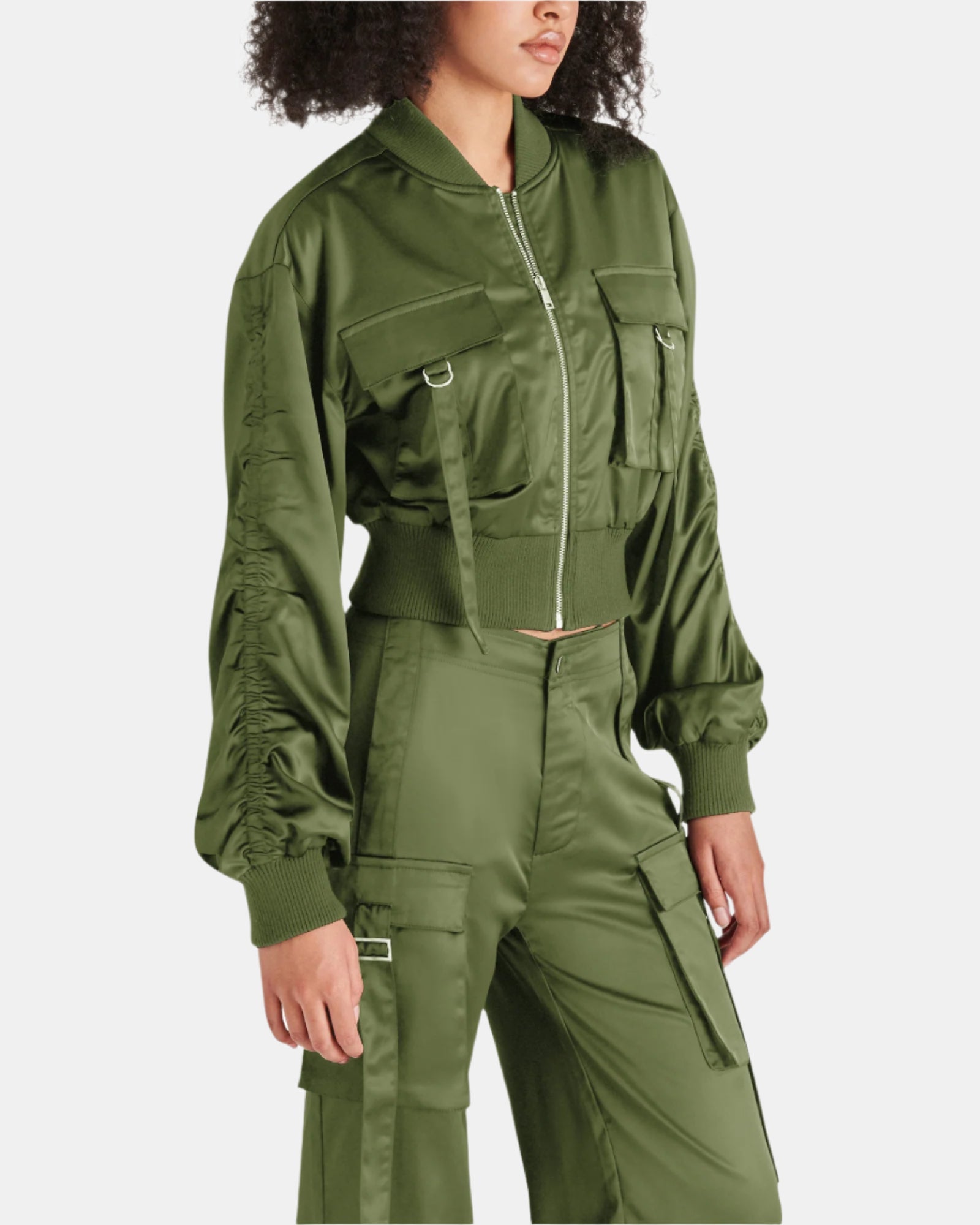 COSTA JACKET SAGE - Clothing - Steve Madden Canada