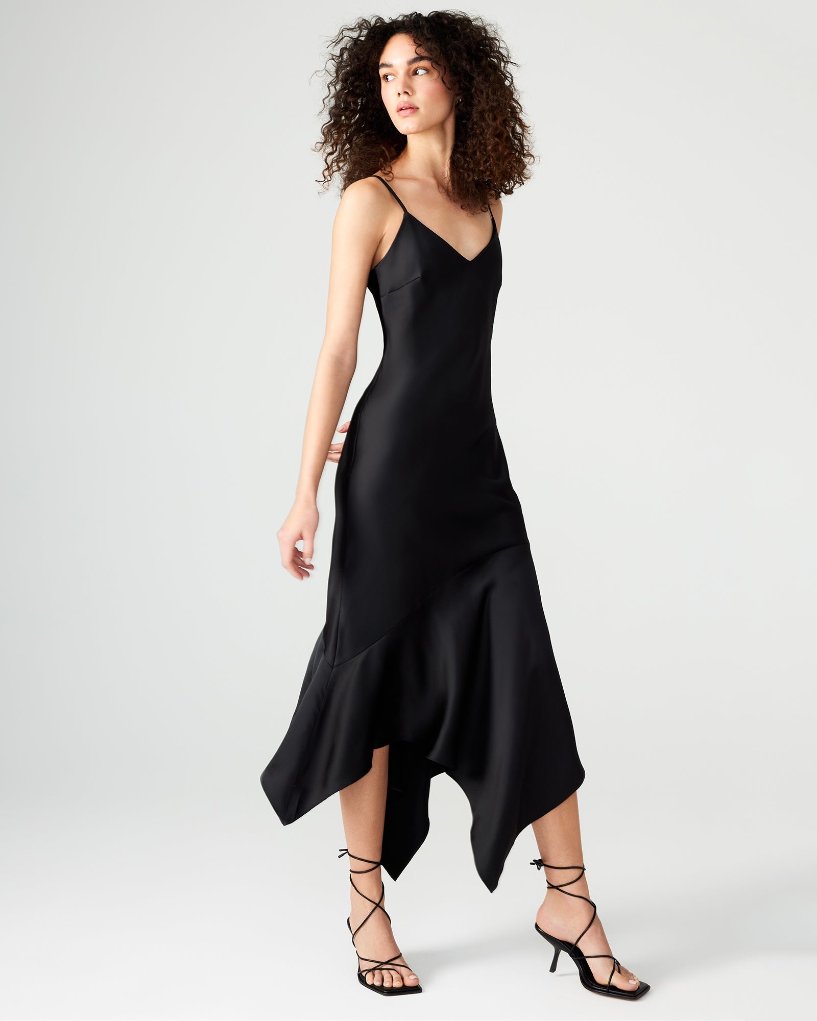 LUCILLE DRESS BLACK - Clothing - Steve Madden Canada