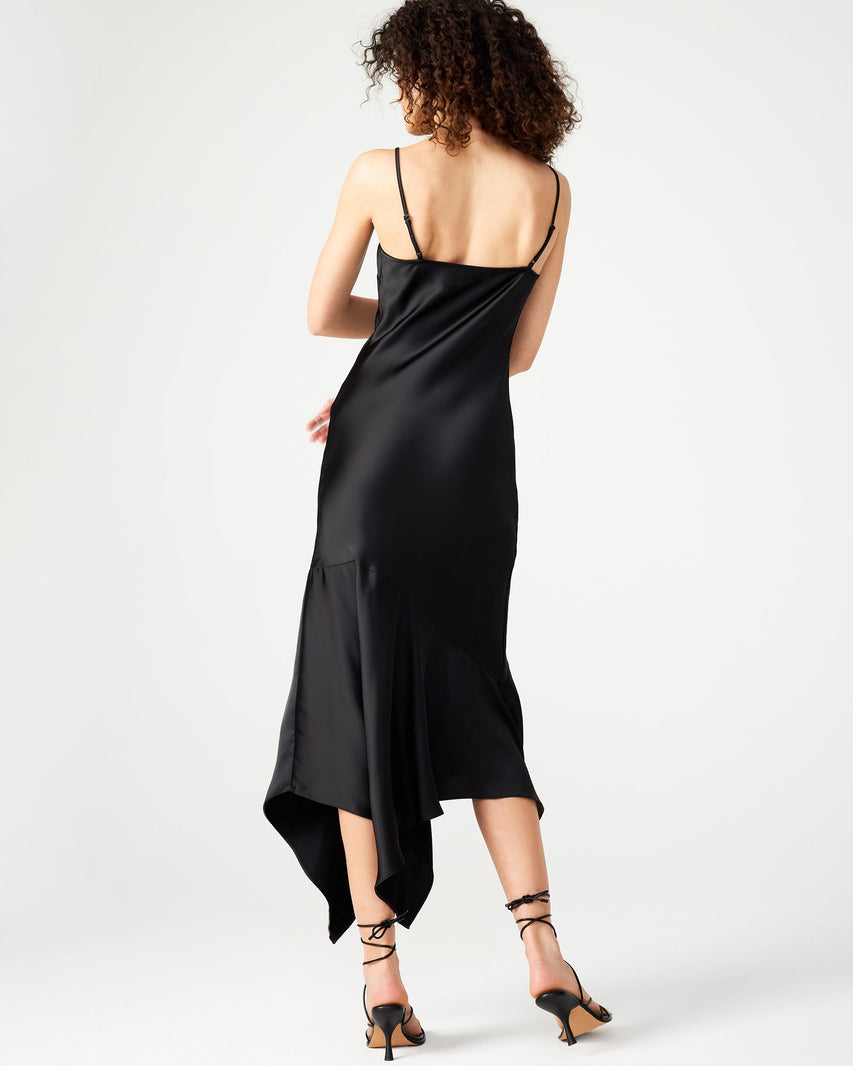 LUCILLE DRESS BLACK - Clothing - Steve Madden Canada