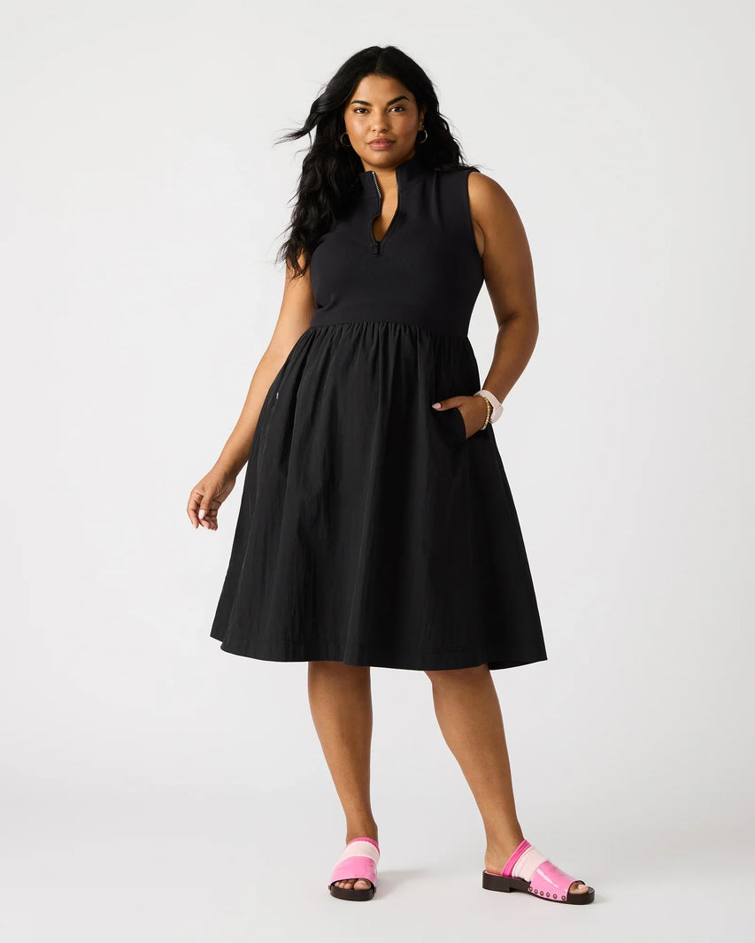 BERLIN DRESS BLACK - Clothing - Steve Madden Canada