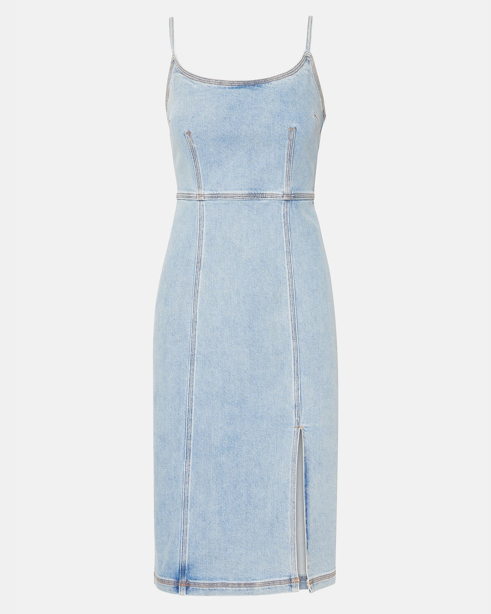GISELLE DRESS DENIM - Clothing - Steve Madden Canada