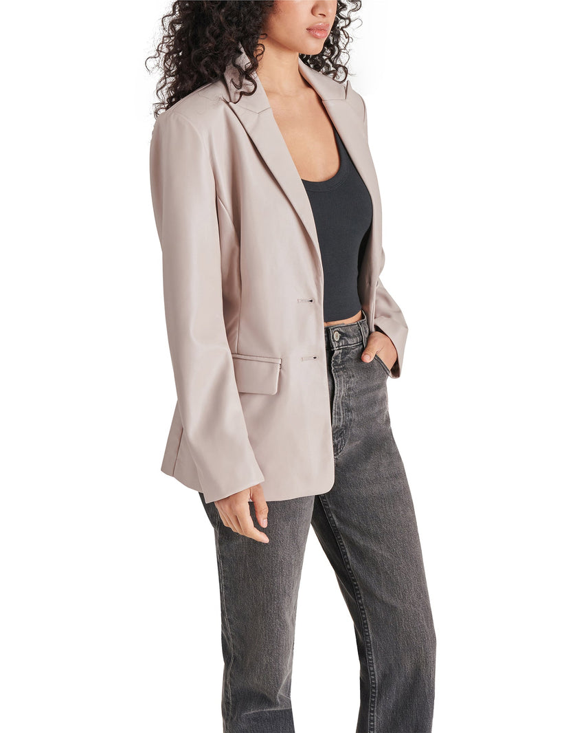 ARIA BLAZER LAVENDER - Clothing - Steve Madden Canada