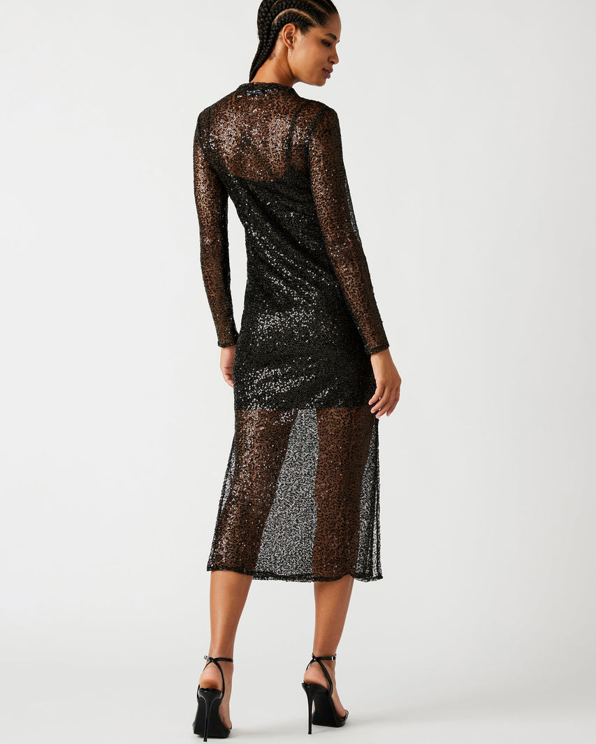 BLAKELY DRESS BLACK - Clothing - Steve Madden Canada