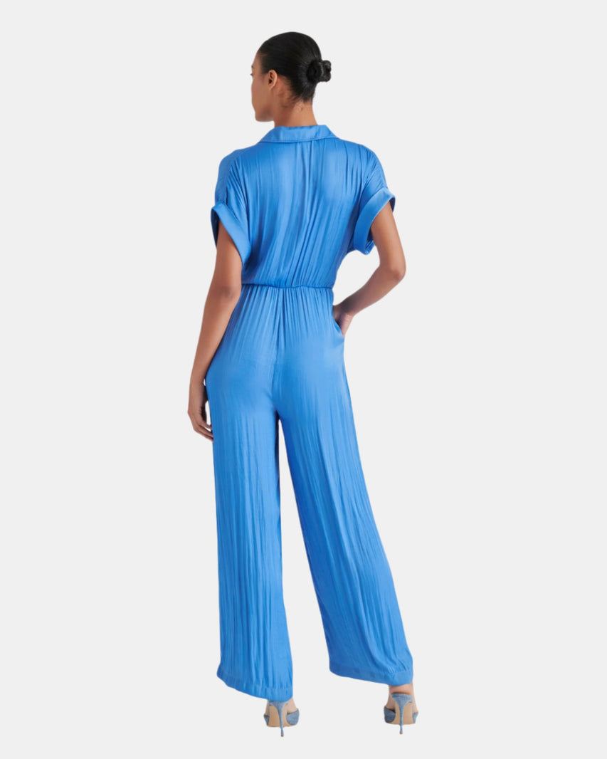 TORI JUMPSUIT INDIGO - Clothing - Steve Madden Canada