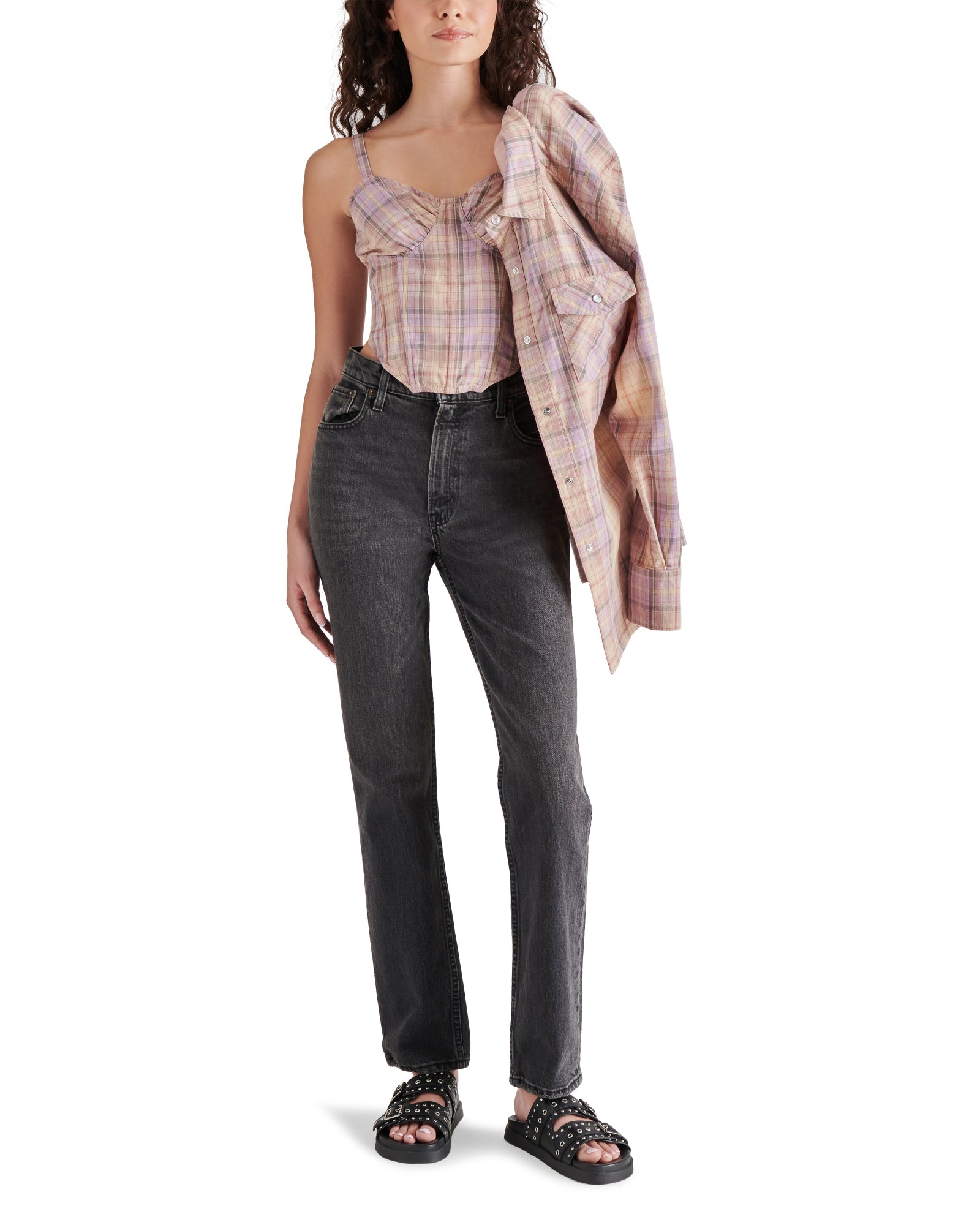 PHEONIX TOP PINK - Clothing - Steve Madden Canada