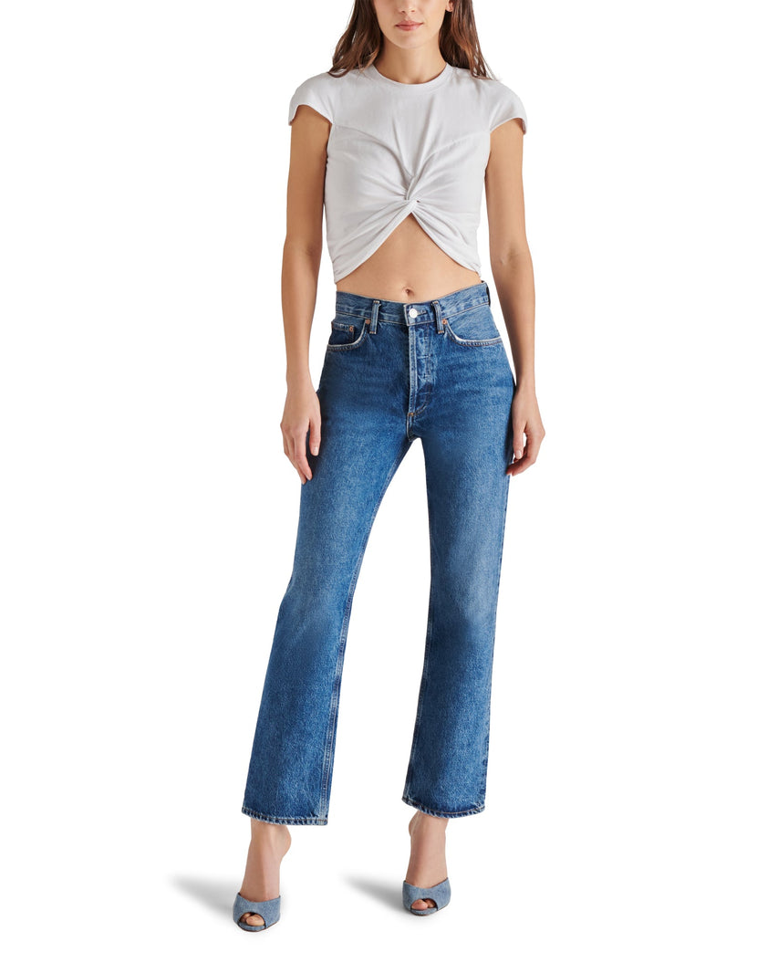 ALYCE TOP IVORY - Clothing - Steve Madden Canada