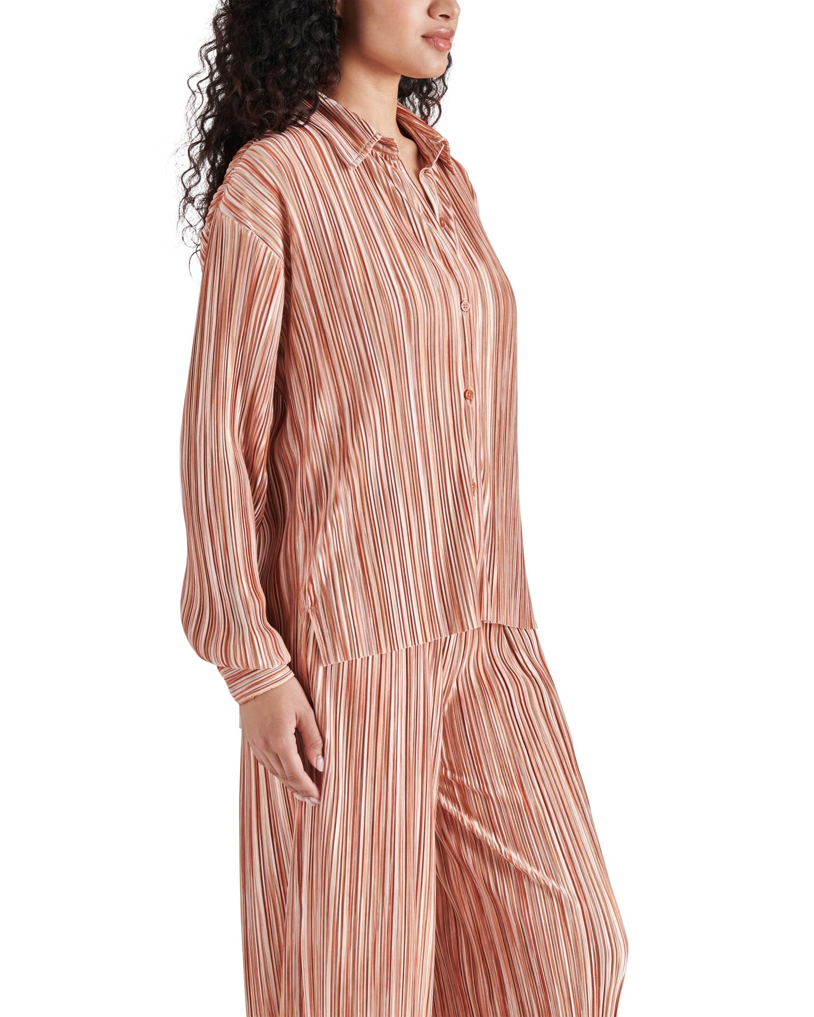 MALANI TOP BROWN MULTI - Clothing - Steve Madden Canada