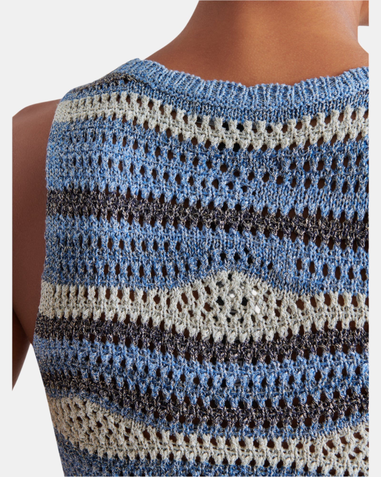 HANNAH SWEATER INDIGO - Clothing - Steve Madden Canada