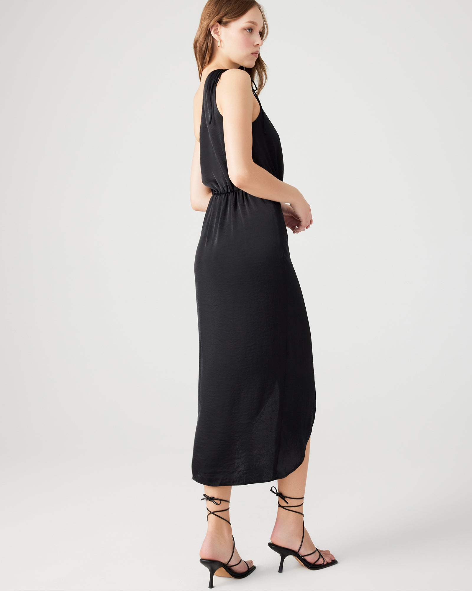 ADELE DRESS BLACK - Clothing - Steve Madden Canada