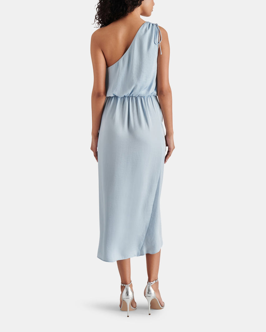 ADELE DRESS LIGHT BLUE - Clothing - Steve Madden Canada
