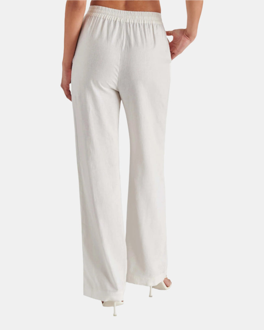VENETIA PANT WHITE - Clothing - Steve Madden Canada