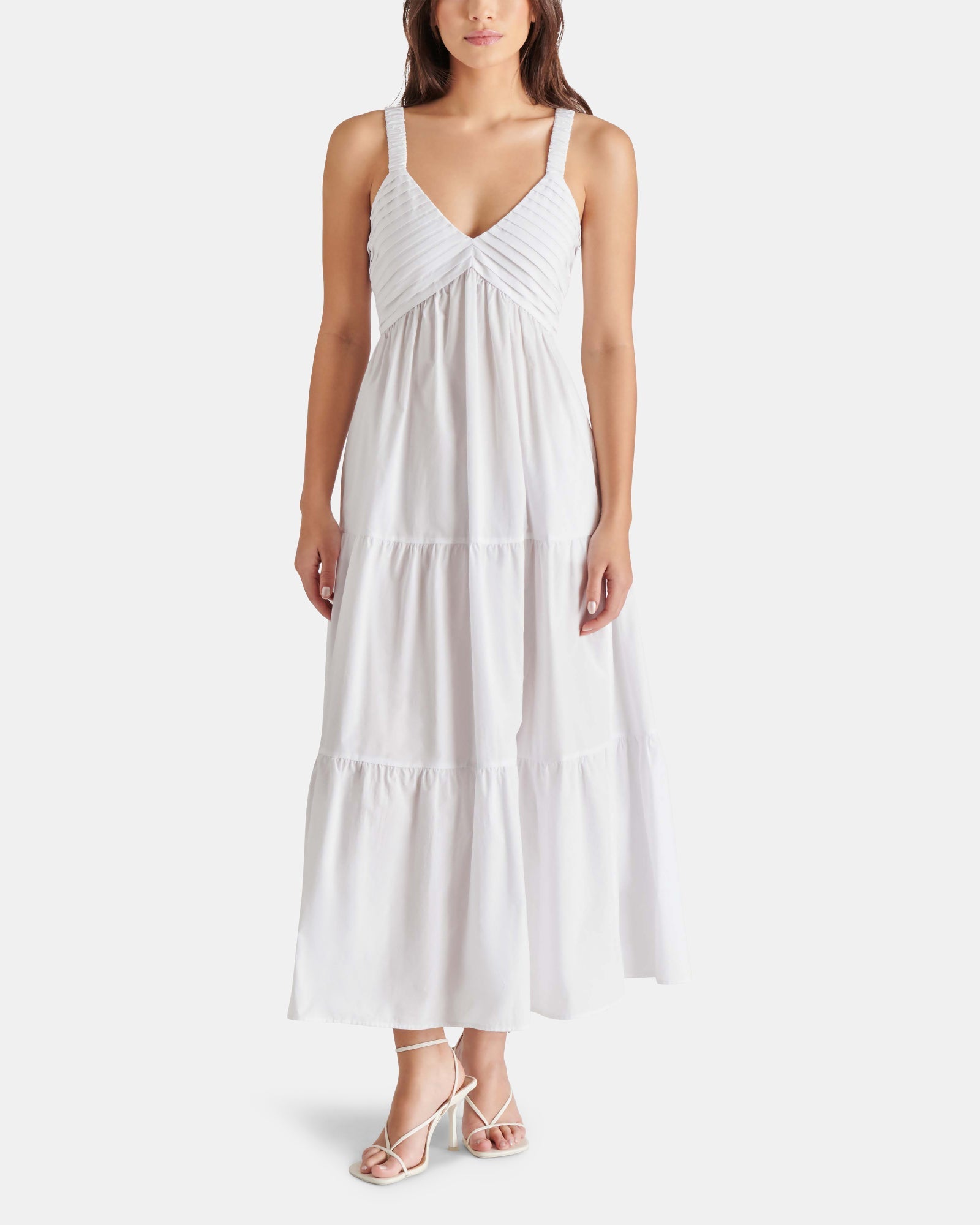 ELIORA DRESS WHITE - Clothing - Steve Madden Canada