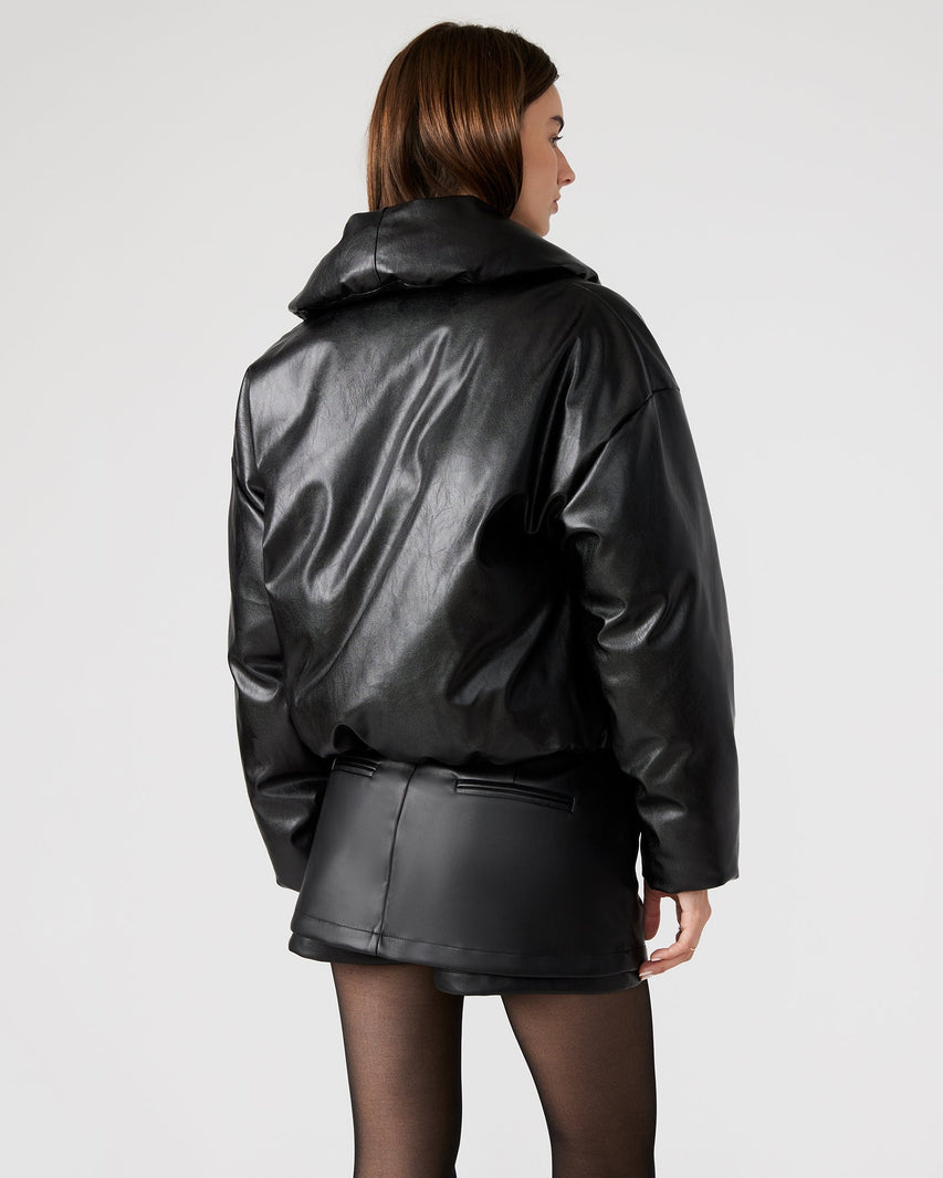 EVY JACKET BLACK - Clothing - Steve Madden Canada