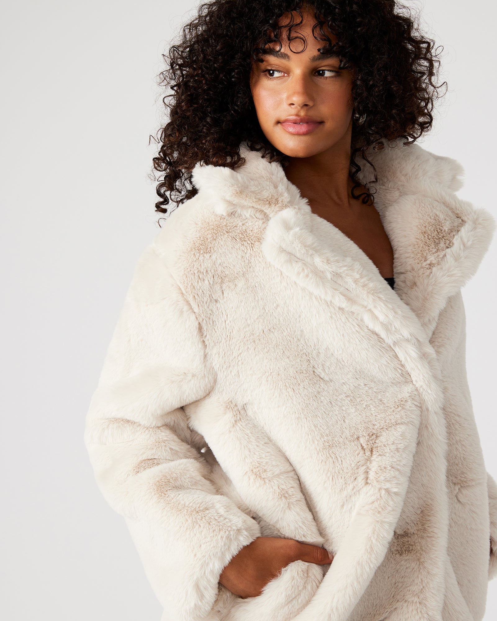 SNOW COAT BEIGE - Clothing - Steve Madden Canada