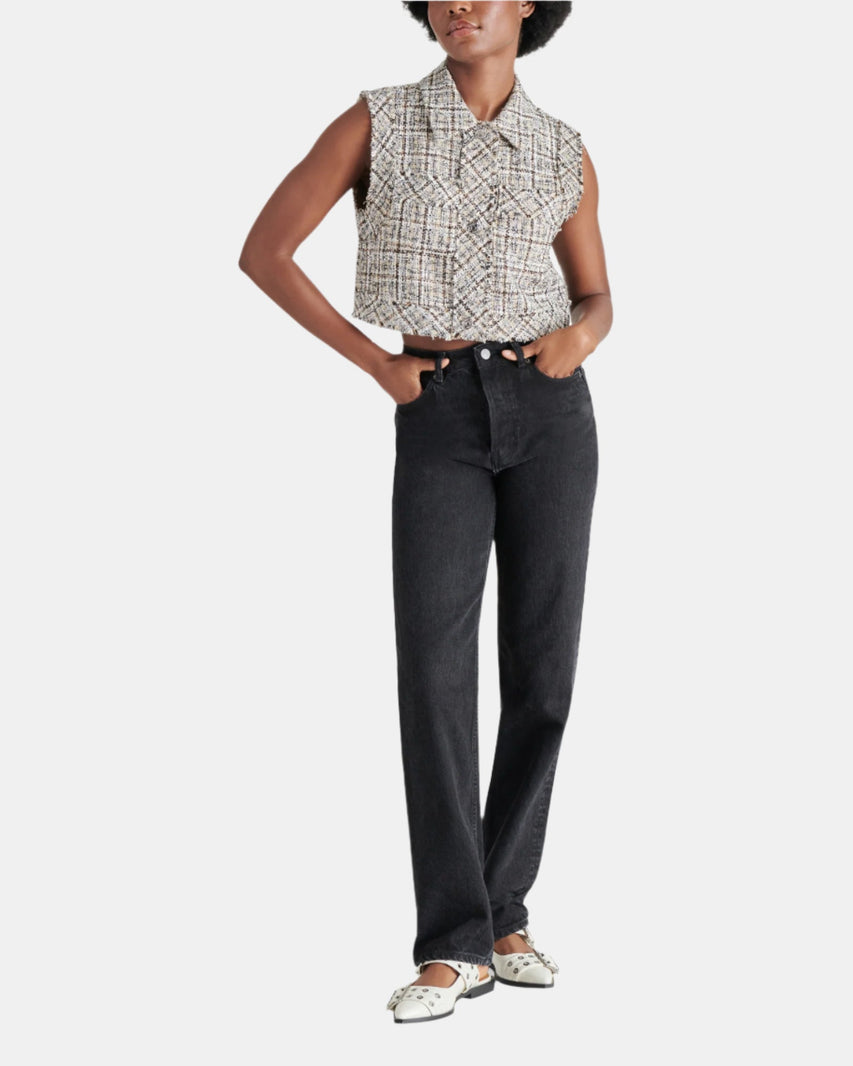 BIJOU VEST KHAKI - Clothing - Steve Madden Canada