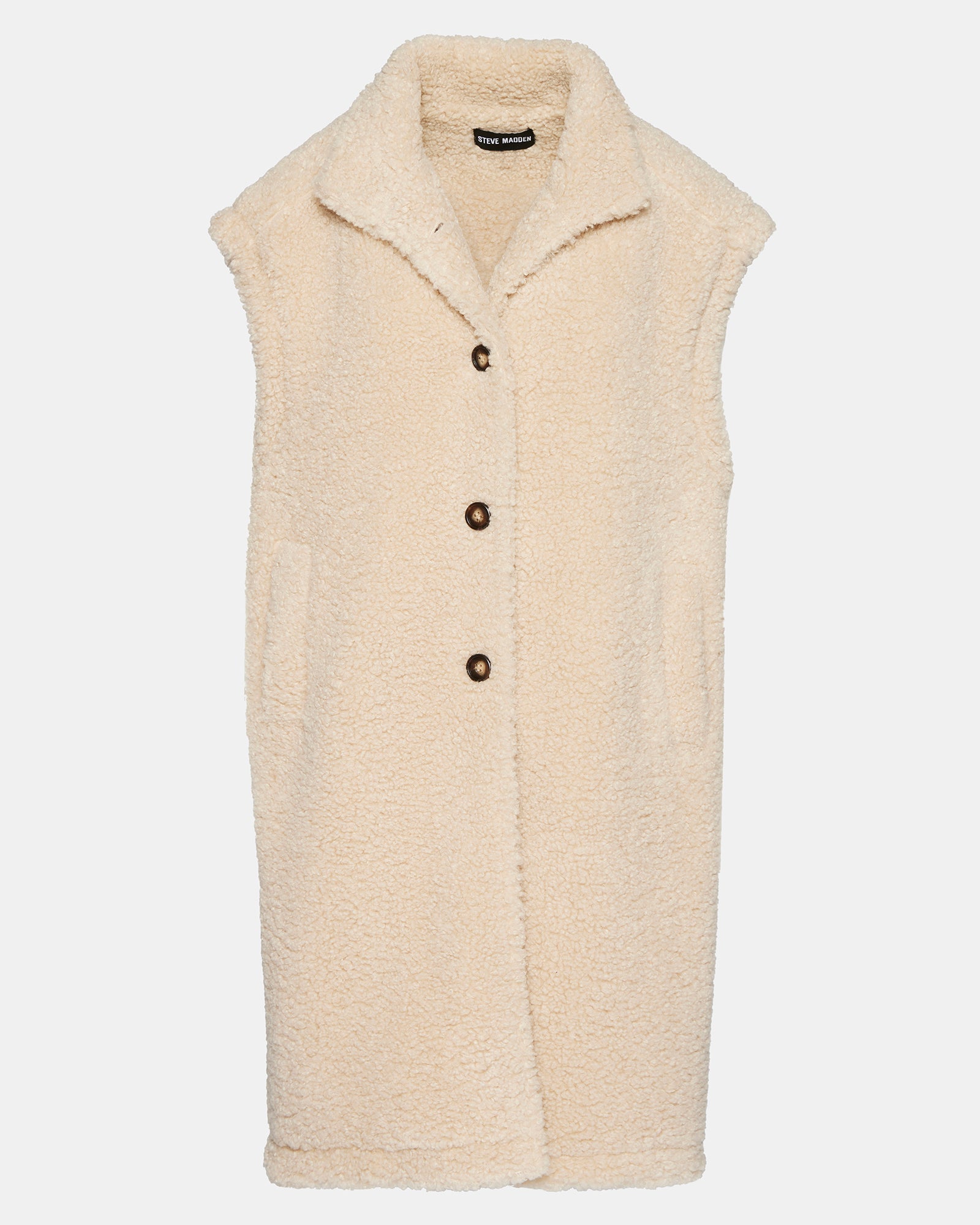 BENIT VEST NATURAL - Clothing - Steve Madden Canada