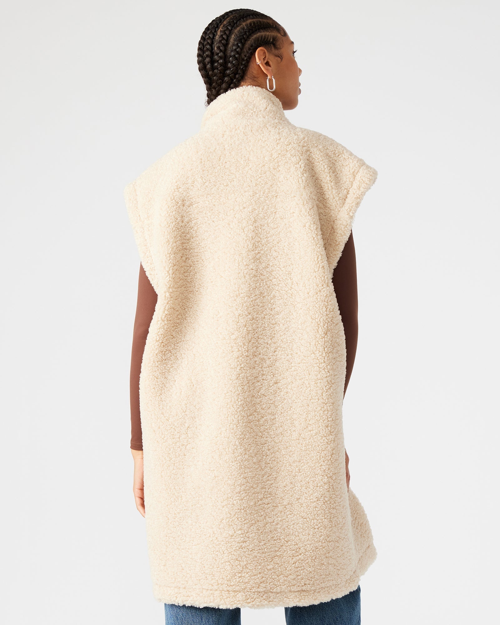 BENIT VEST NATURAL - Clothing - Steve Madden Canada