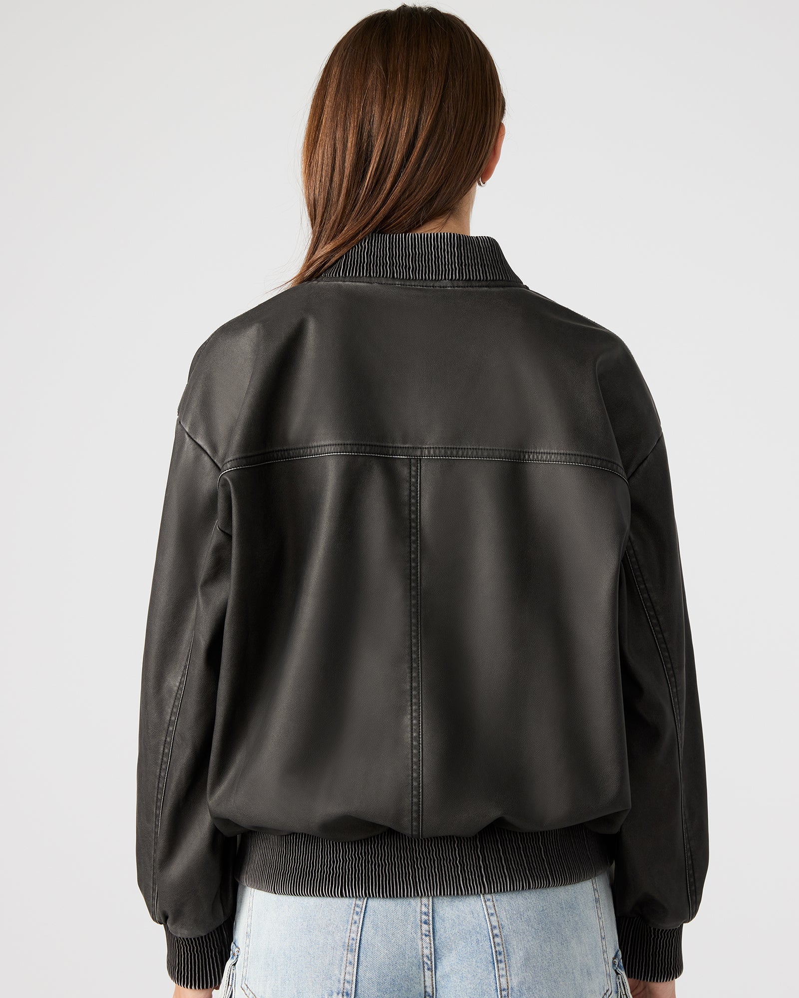 FYRA JACKET GREY - Clothing - Steve Madden Canada