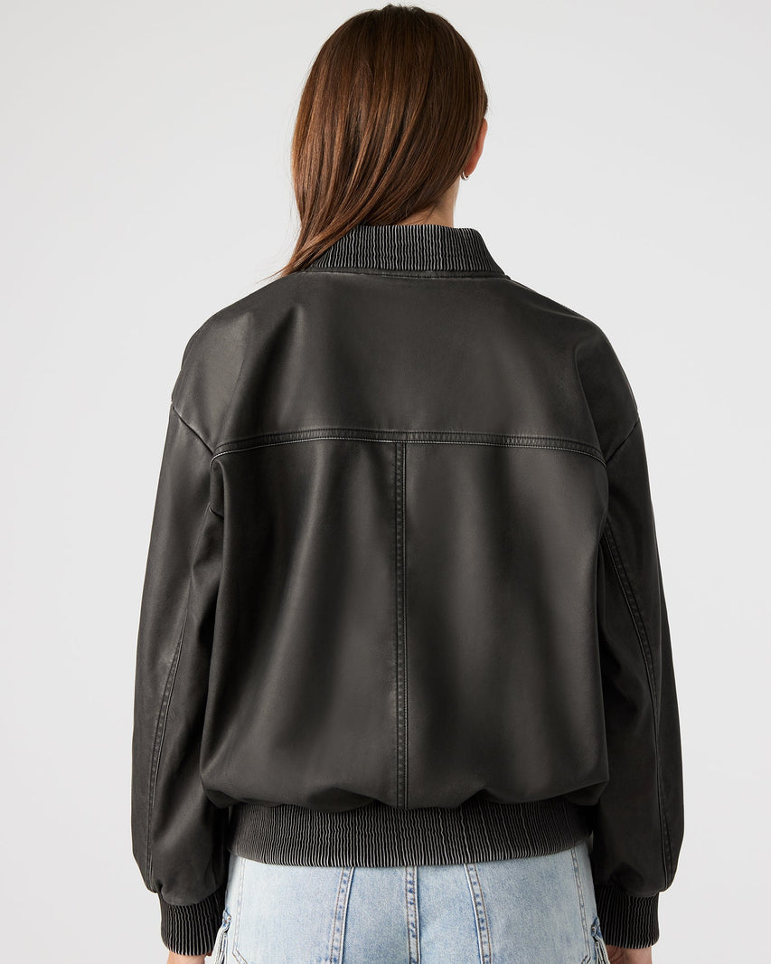 FYRA JACKET GREY - Clothing - Steve Madden Canada