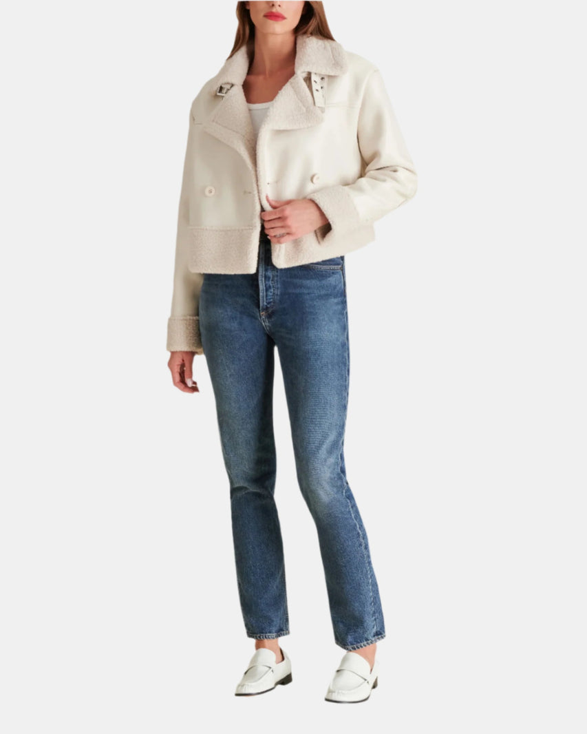 ATHEN JACKET BONE - Clothing - Steve Madden Canada