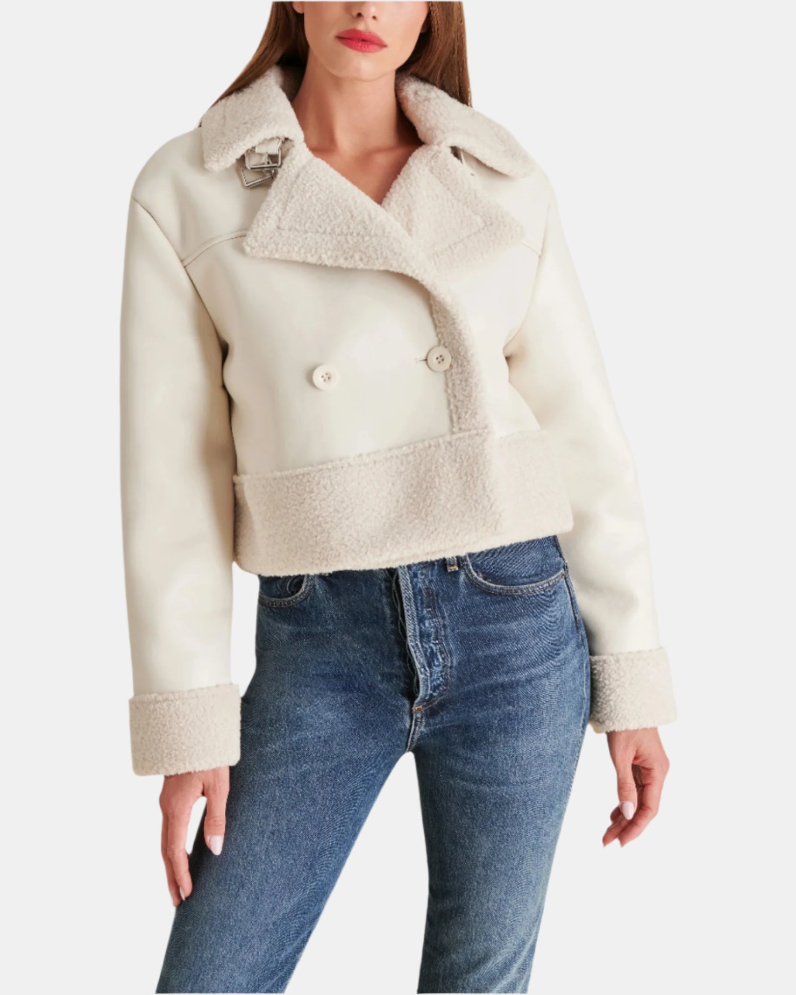 ATHEN JACKET BONE - Clothing - Steve Madden Canada