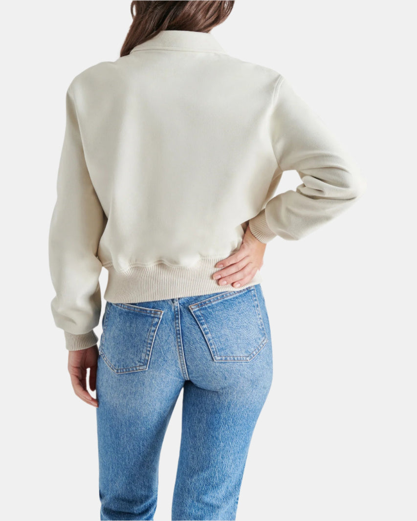 ANOUK JACKET SILVER - Clothing - Steve Madden Canada