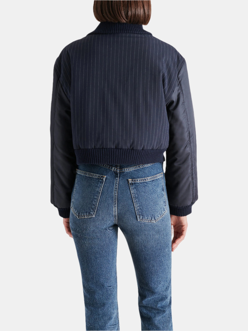 STORM JACKET NAVY - Clothing - Steve Madden Canada