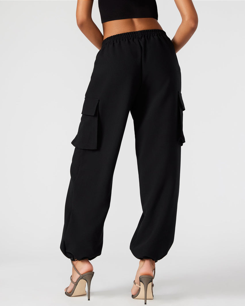 THEMIS PANT BLACK - Clothing - Steve Madden Canada