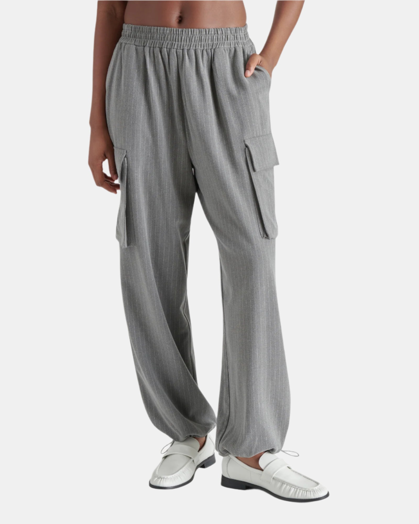 THEMIS PANT GREY MULTI - Clothing - Steve Madden Canada
