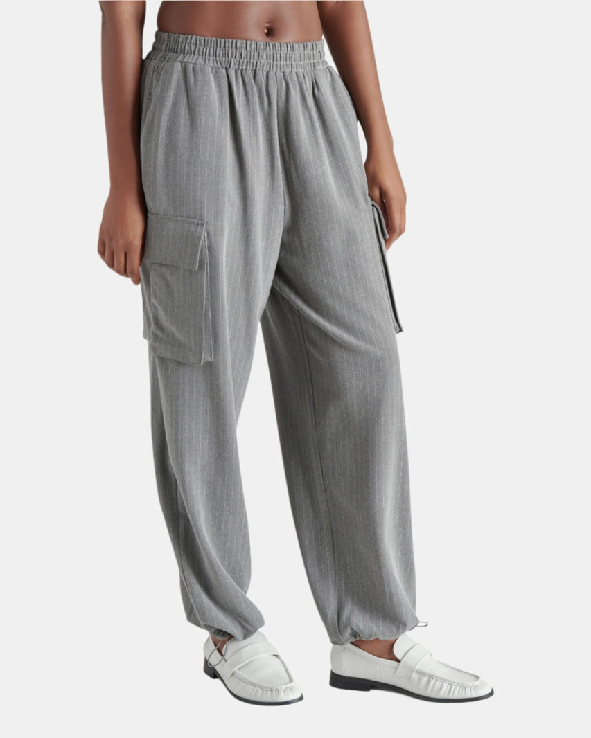 THEMIS PANT GREY MULTI - Clothing - Steve Madden Canada