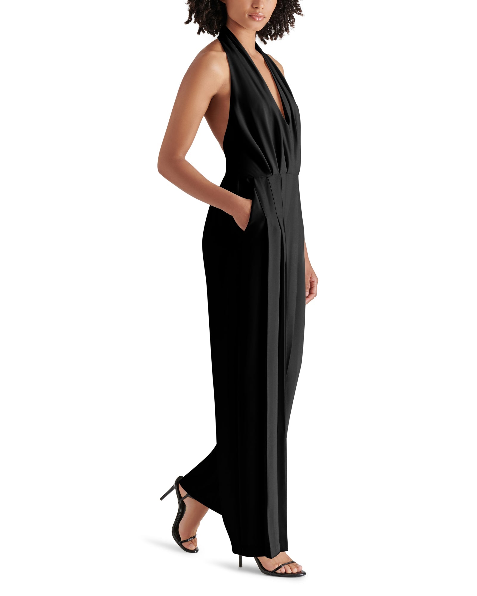 APOLLINE JUMPSUIT BLACK - Clothing - Steve Madden Canada