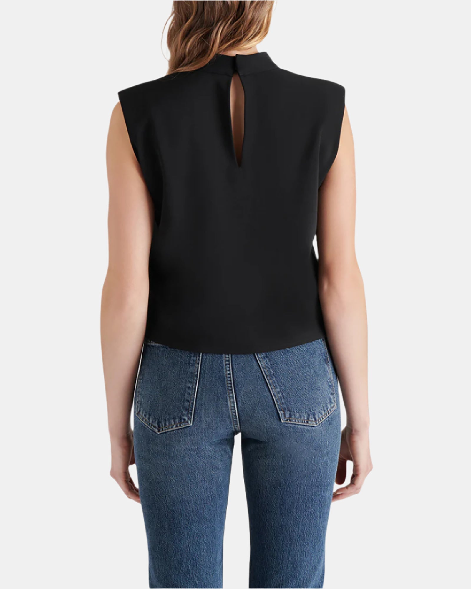 ADELIE TOP BLACK - Clothing - Steve Madden Canada