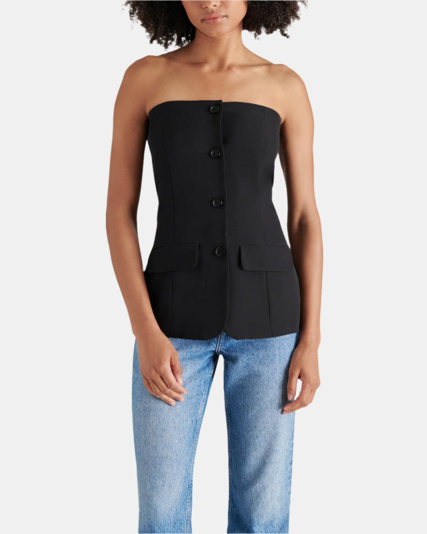 EMERALD TOP BLACK - Clothing - Steve Madden Canada