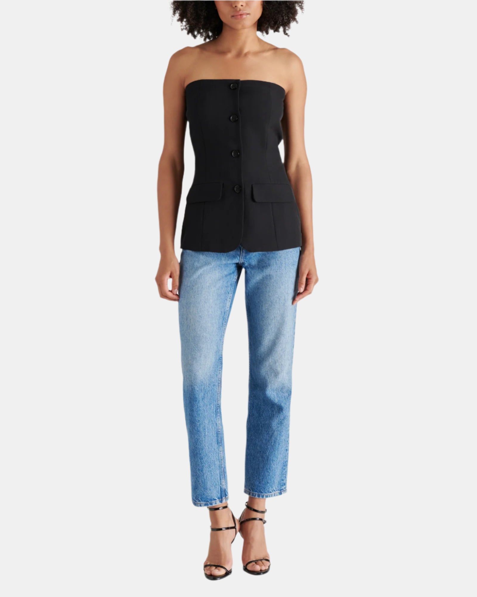 EMERALD TOP BLACK - Clothing - Steve Madden Canada