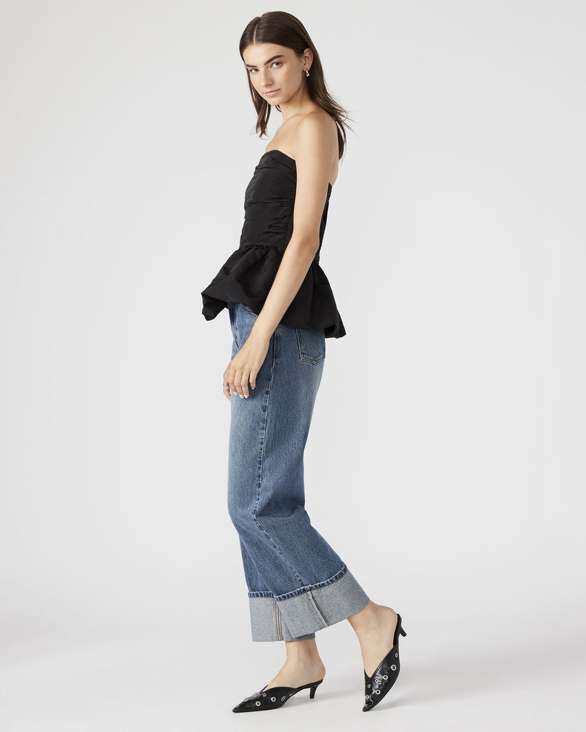 AMARI TOP BLACK - Clothing - Steve Madden Canada
