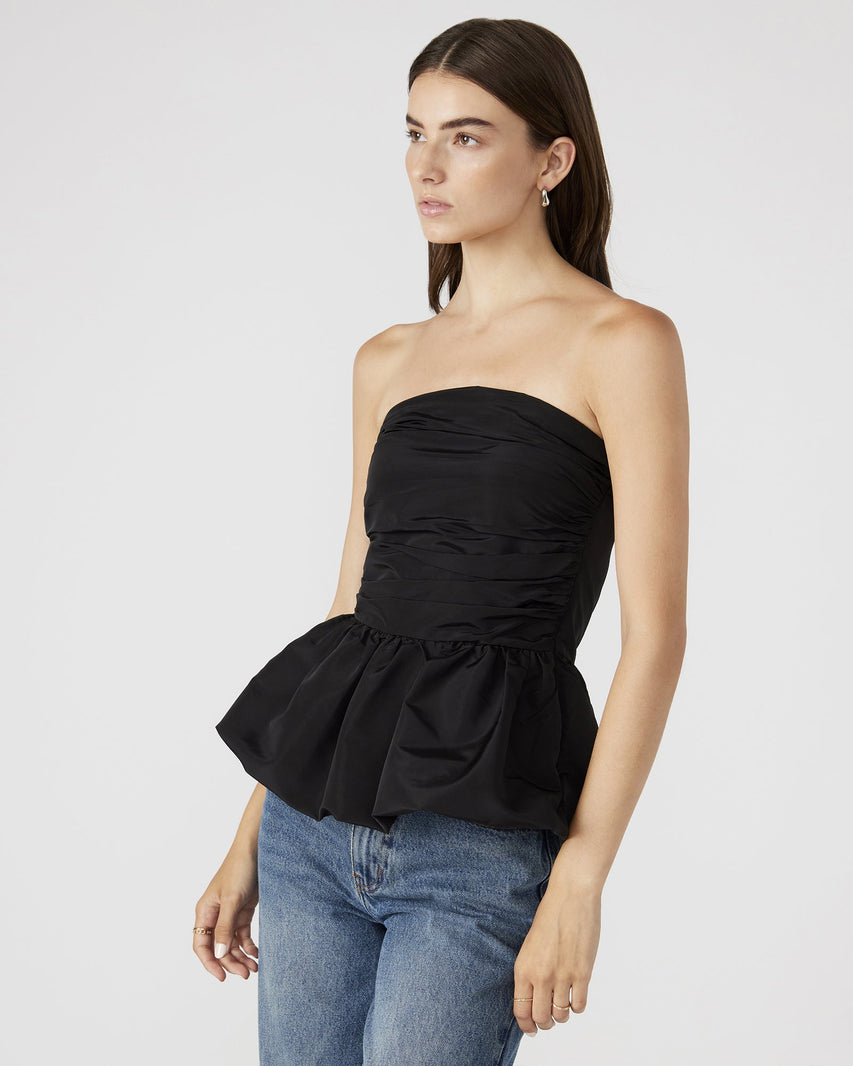 AMARI TOP BLACK - Clothing - Steve Madden Canada