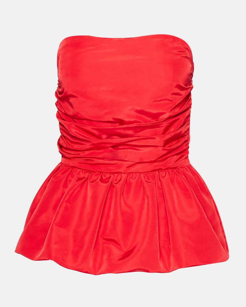 AMARI TOP RED - Clothing - Steve Madden Canada