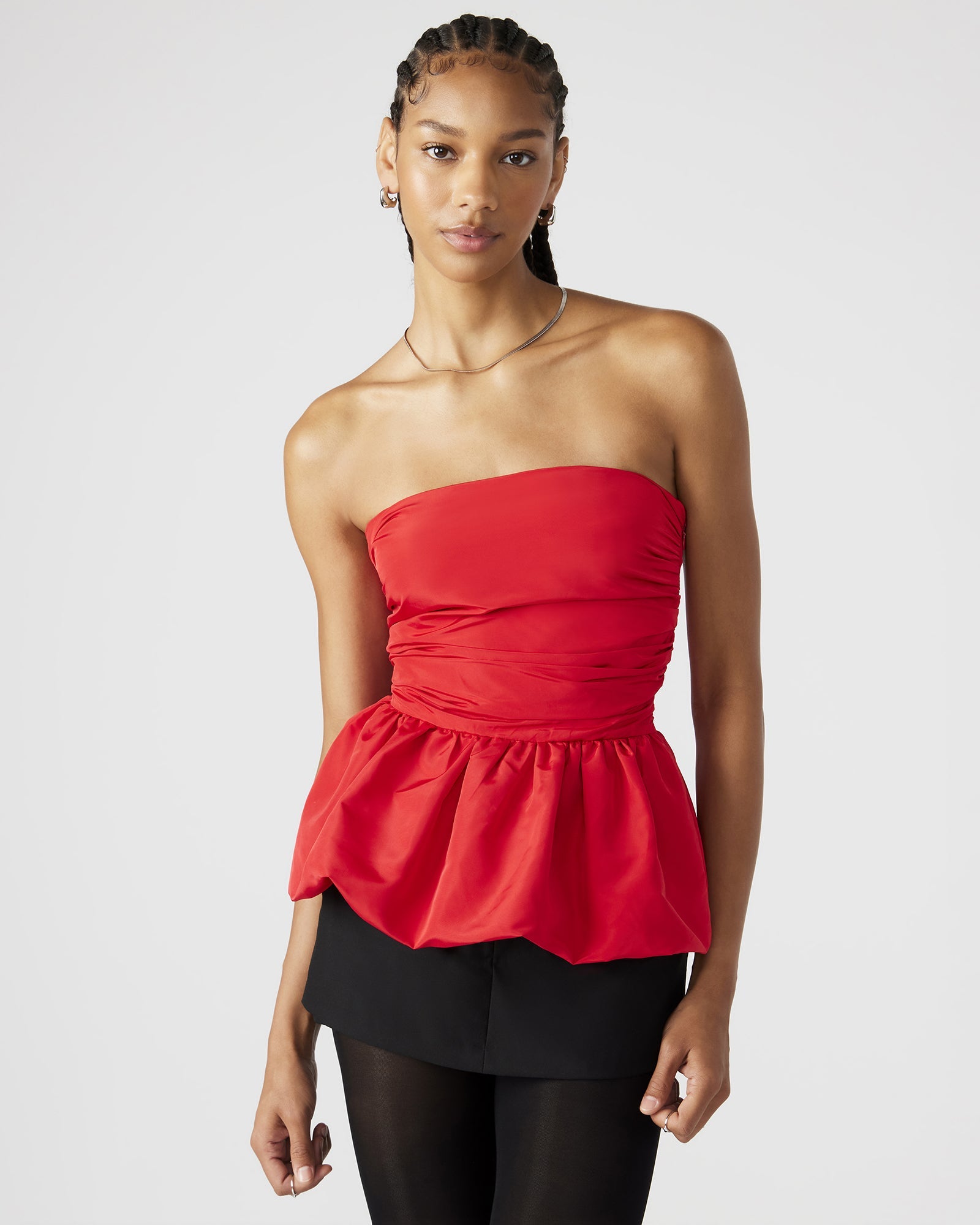 AMARI TOP RED - Clothing - Steve Madden Canada