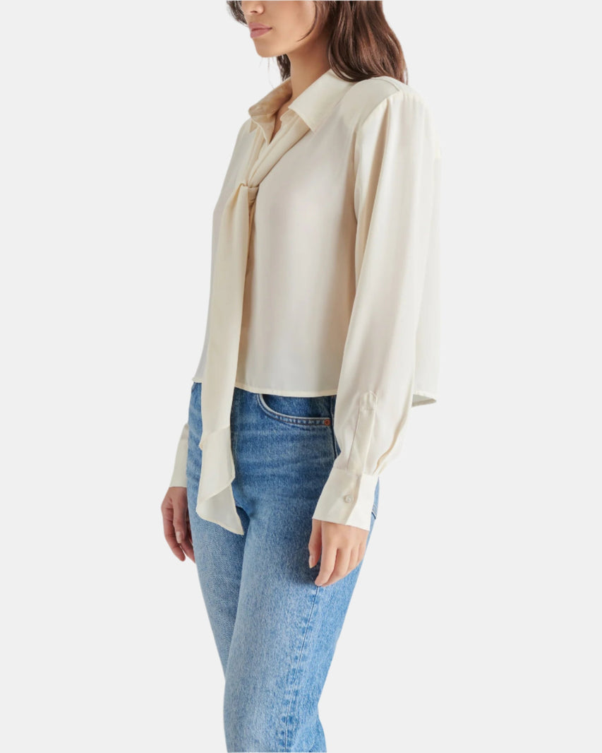 NOELLE TOP WHITE - Clothing - Steve Madden Canada