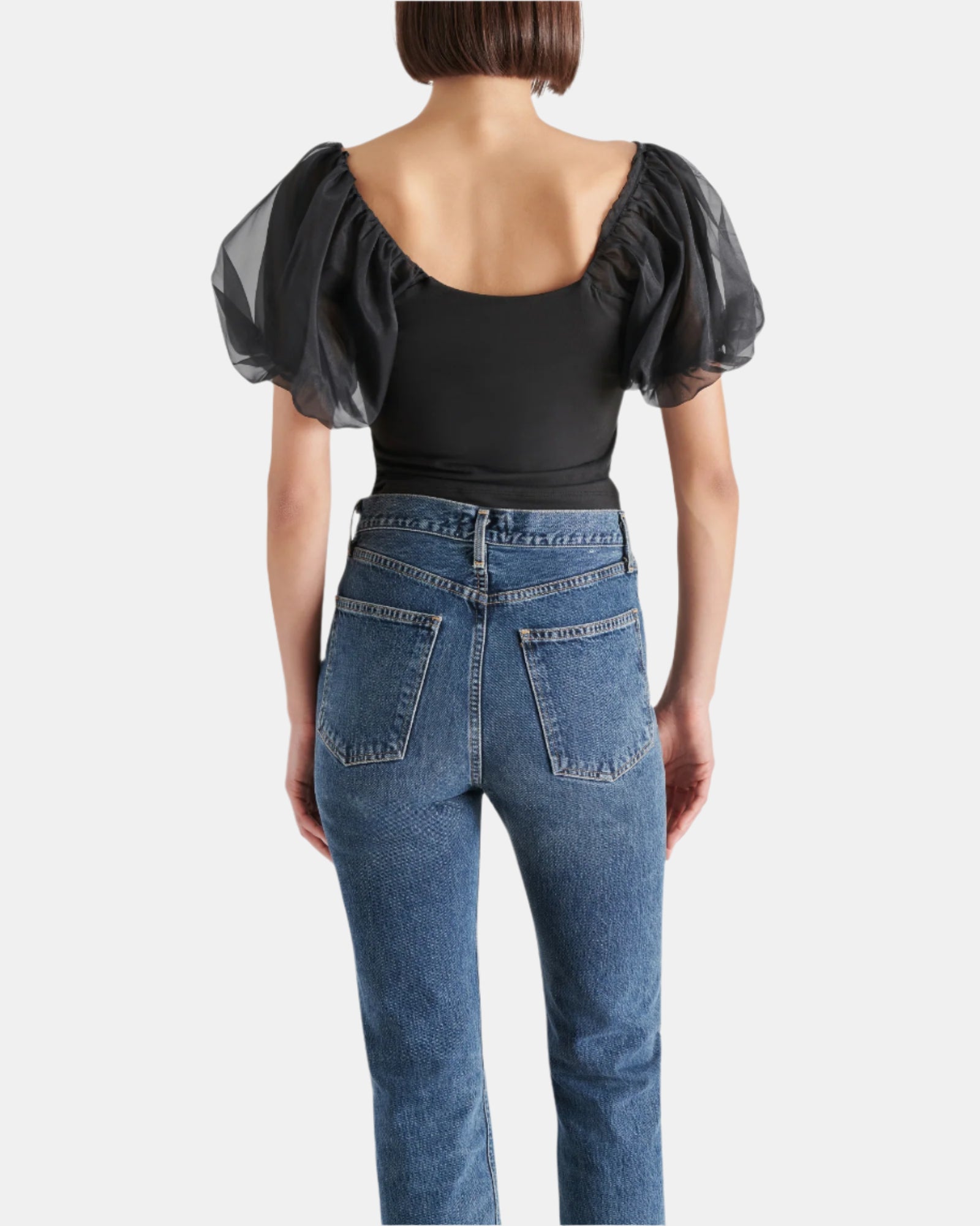 PAMELIA TOP BLACK - Clothing - Steve Madden Canada