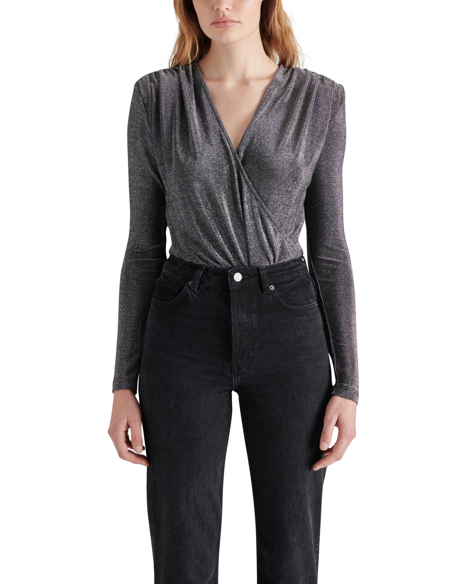 MELVINA BODYSUIT BLACK - Clothing - Steve Madden Canada