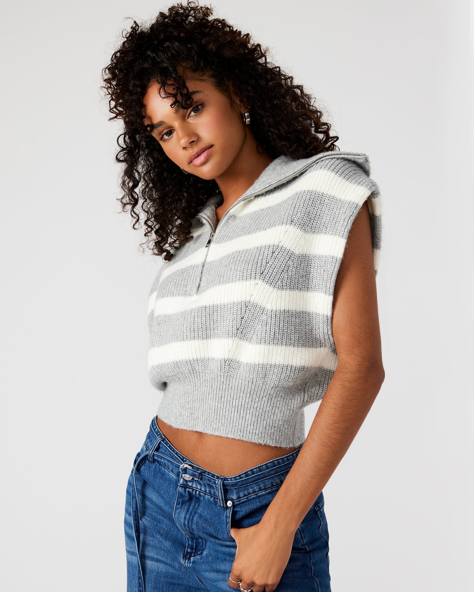 MARANT SWEATER GREY - Clothing - Steve Madden Canada