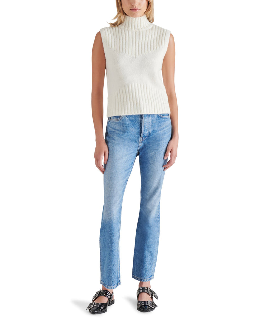 SERIN SWEATER NATURAL - Clothing - Steve Madden Canada