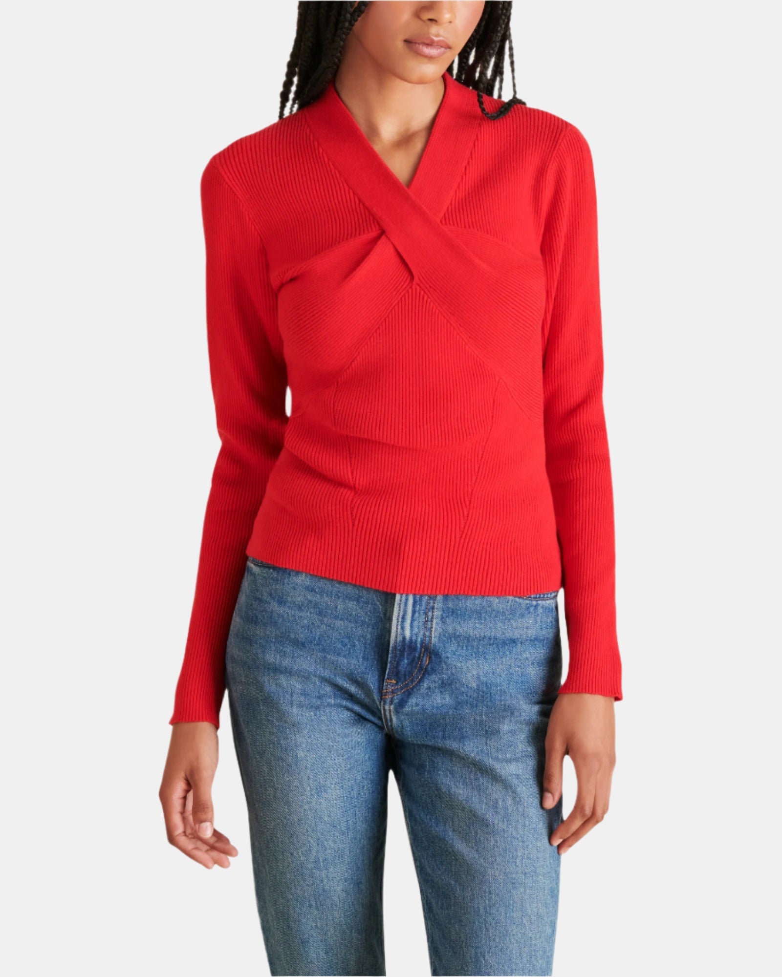 FRANCESCO SWEATER RED -  - Steve Madden Canada