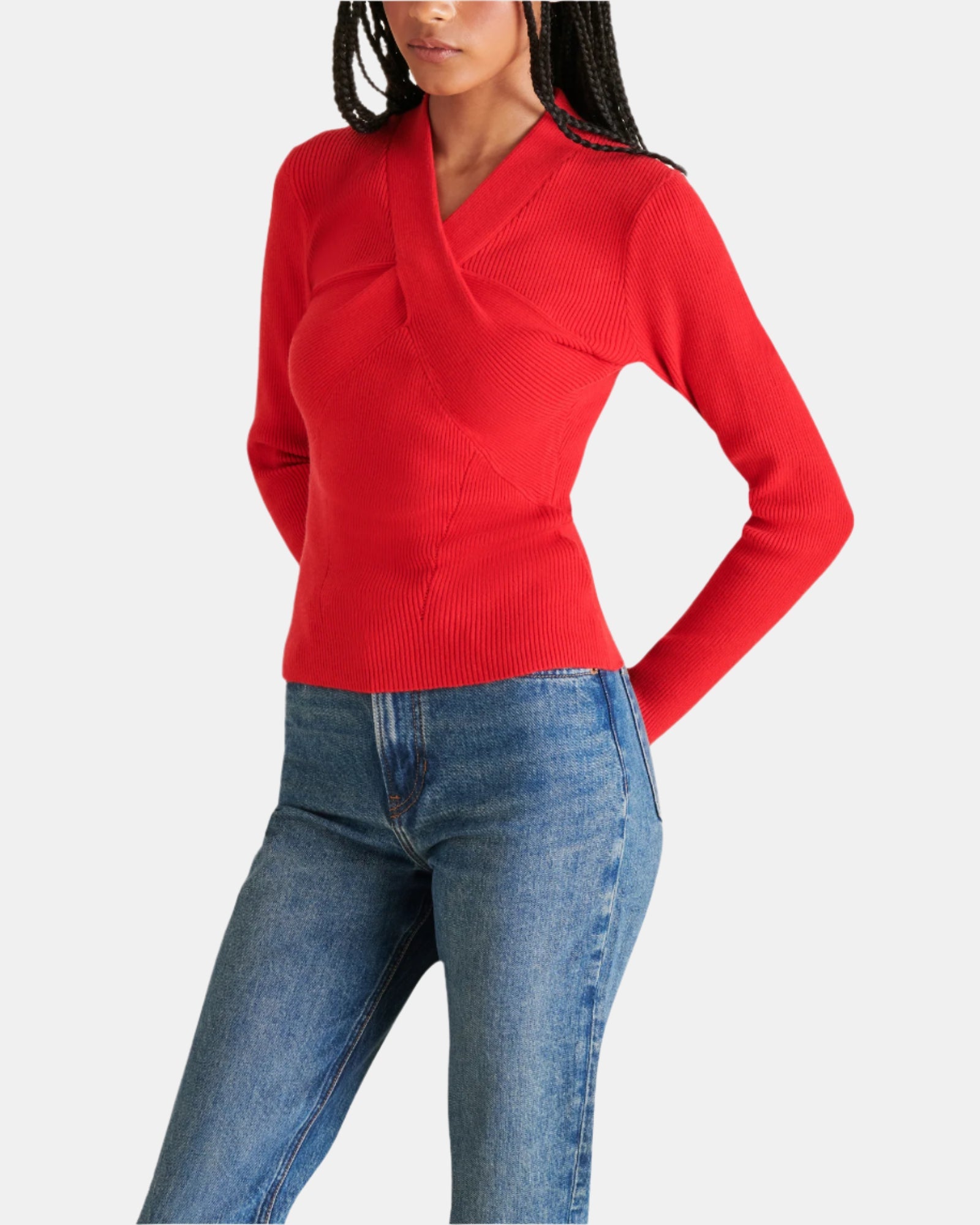 FRANCESCO SWEATER RED -  - Steve Madden Canada