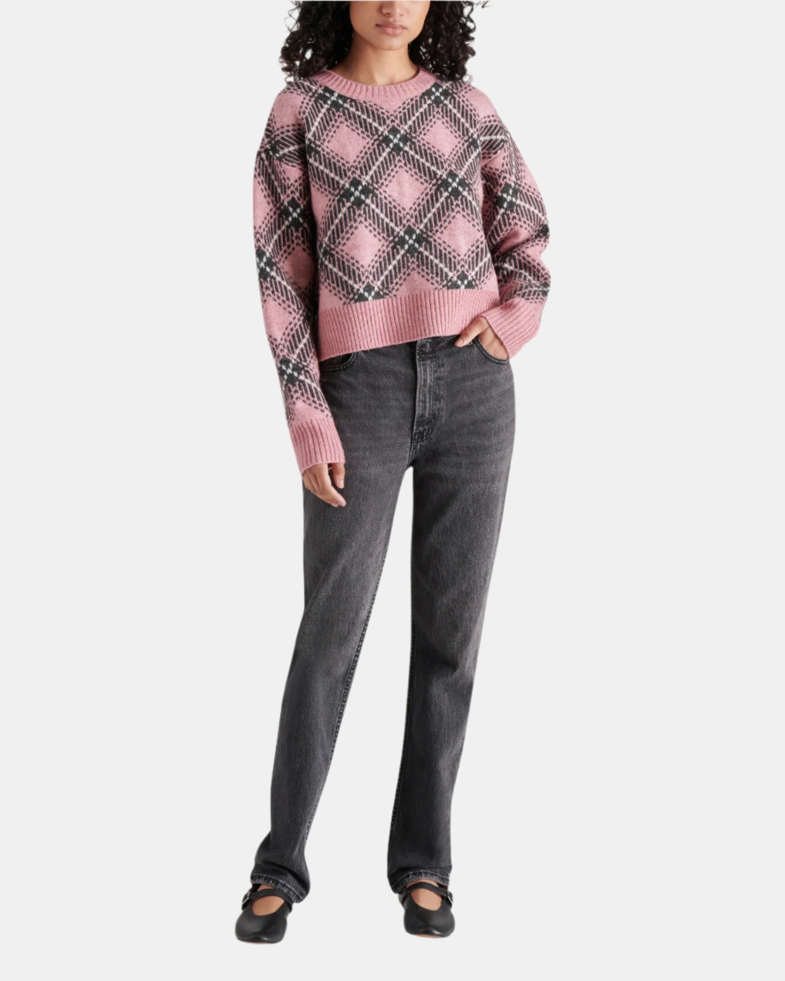BECKA SWEATER ORCHID - Clothing - Steve Madden Canada